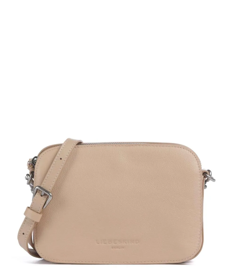 Harris Luka Crossbody bag grained leather beige