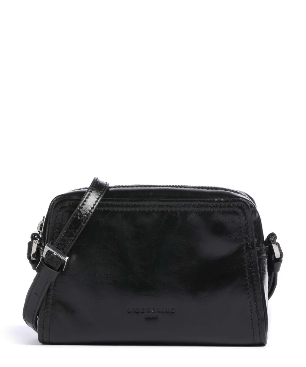 Chudy Paper Touch Crinkle S Crossbody bag nappa calfskin black