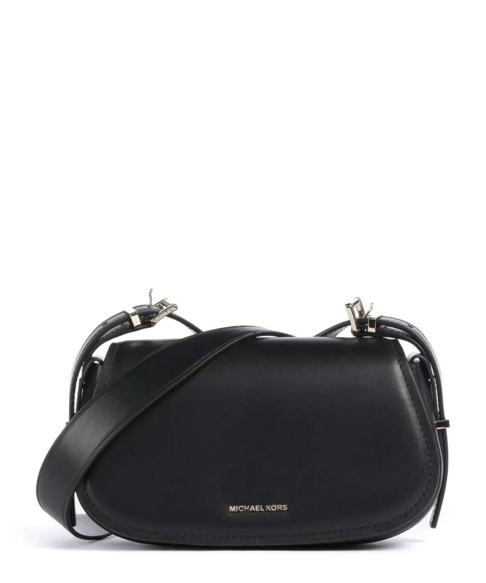 Lydia Small Crossbody bag fine grain cow leather black