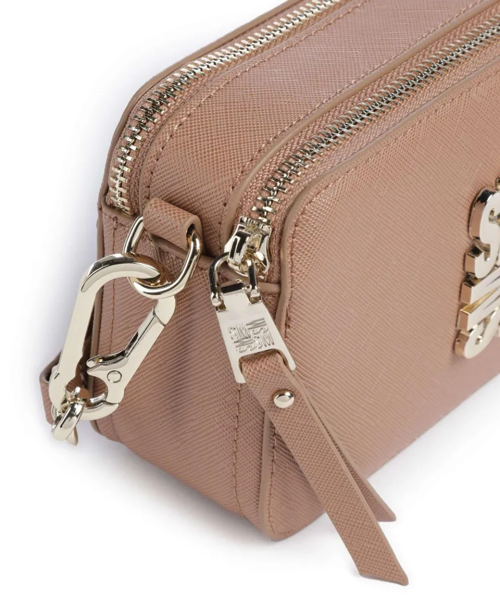 BRISA Crossbody bag imitation leather light brown