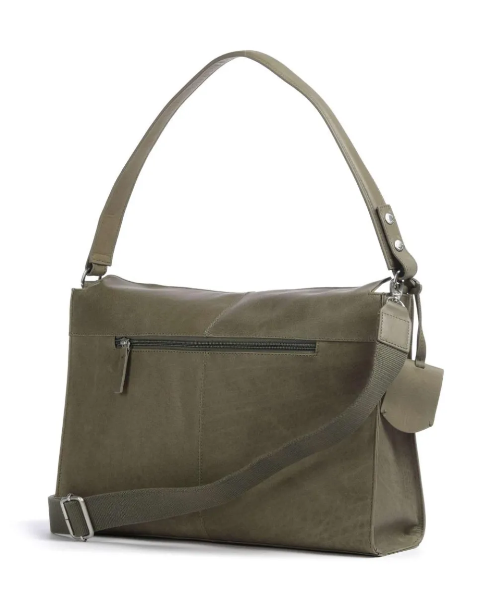 Rogue Robyn Shoulder bag fine grain leather khaki