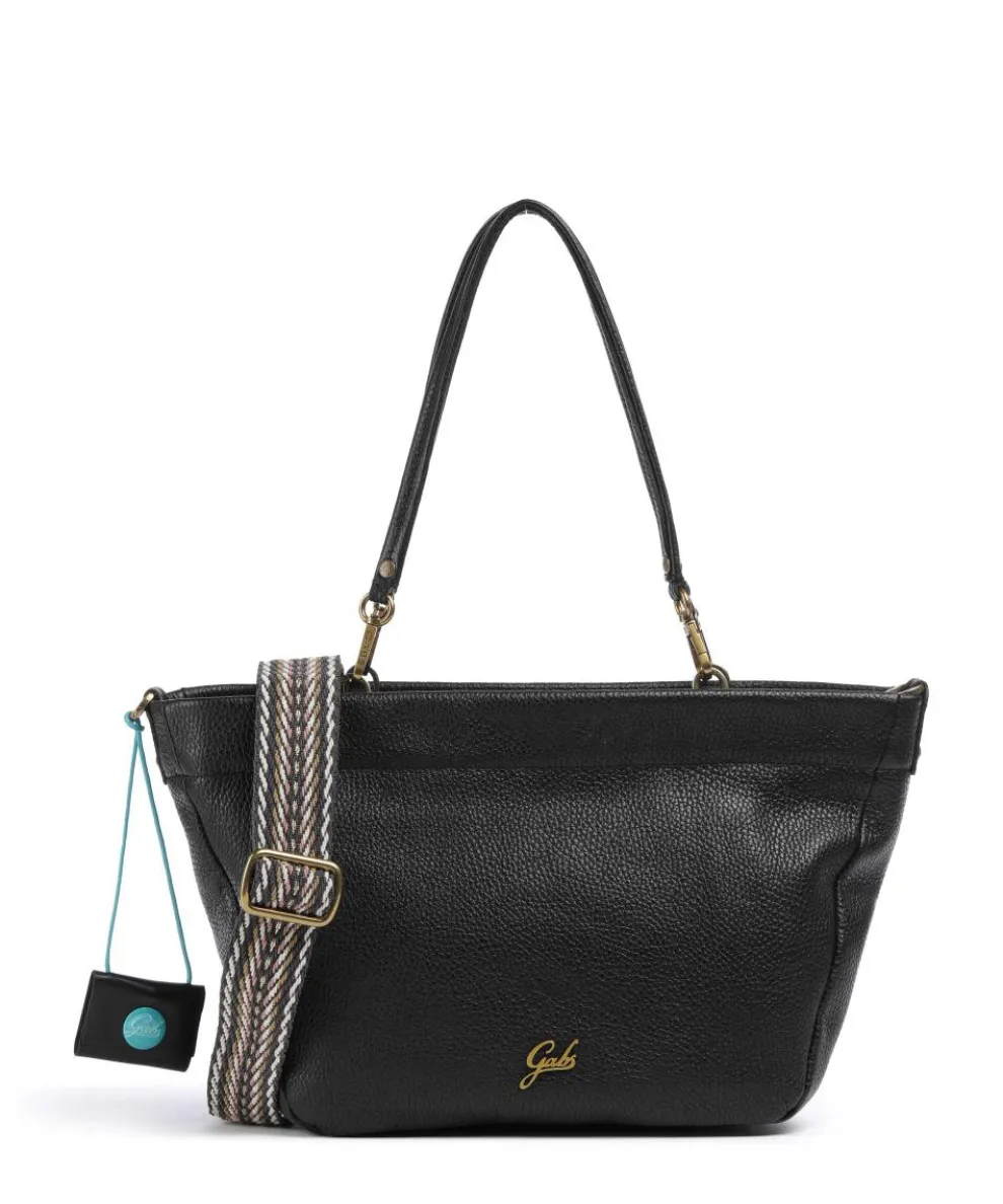 Aruba Vale Shoulder bag grained calfskin black