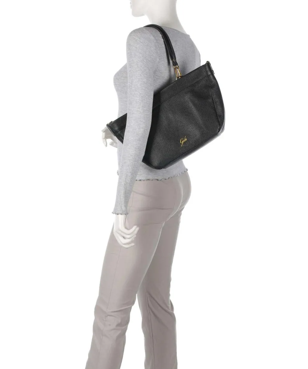 Aruba Vale Shoulder bag grained calfskin black