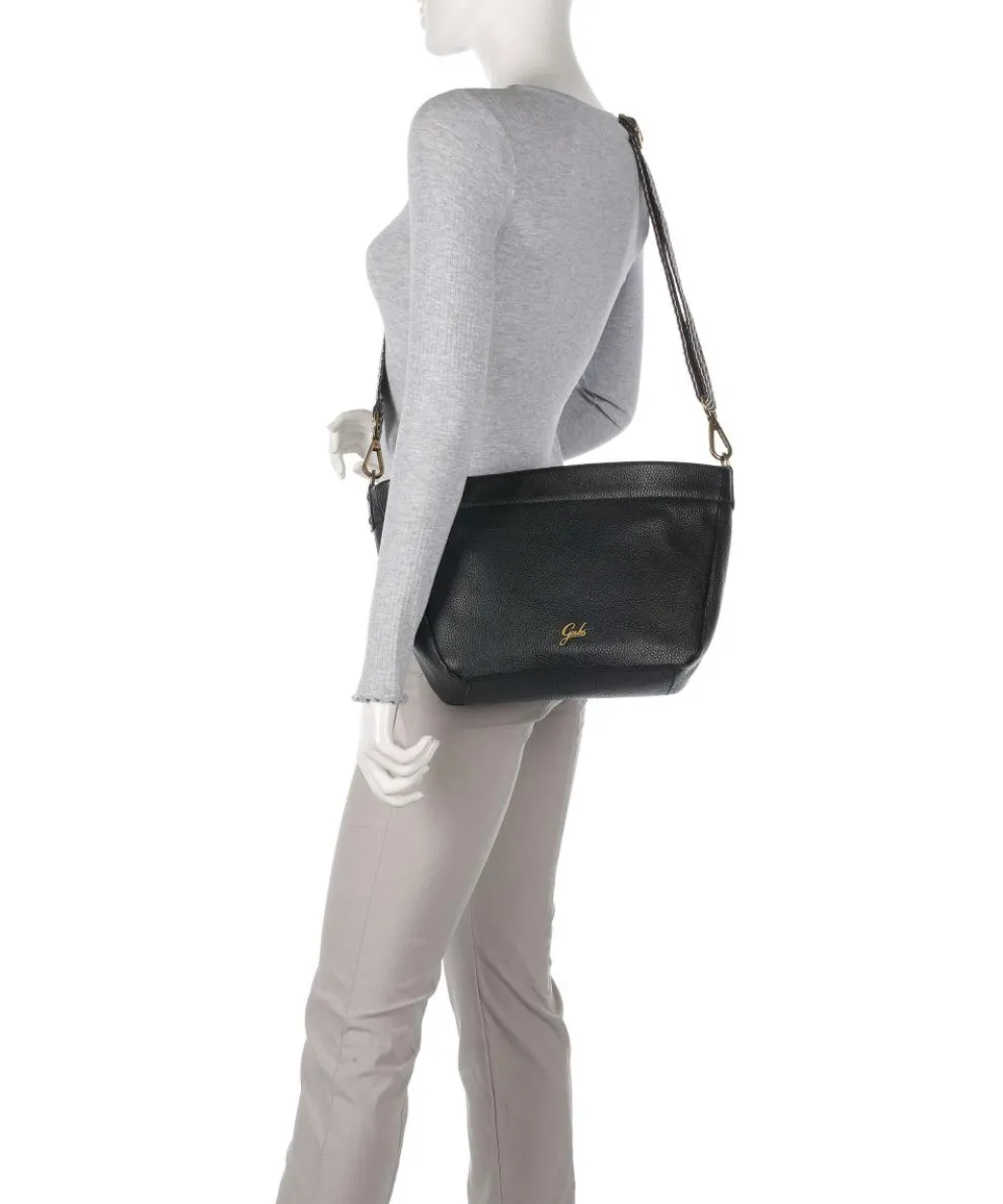 Aruba Vale Shoulder bag grained calfskin black