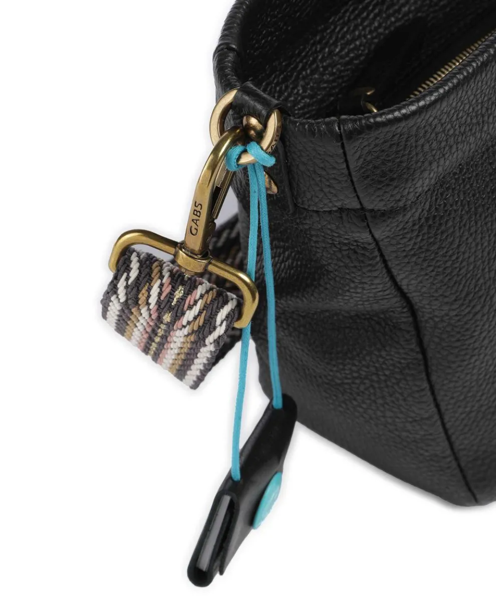 Aruba Vale Shoulder bag grained calfskin black