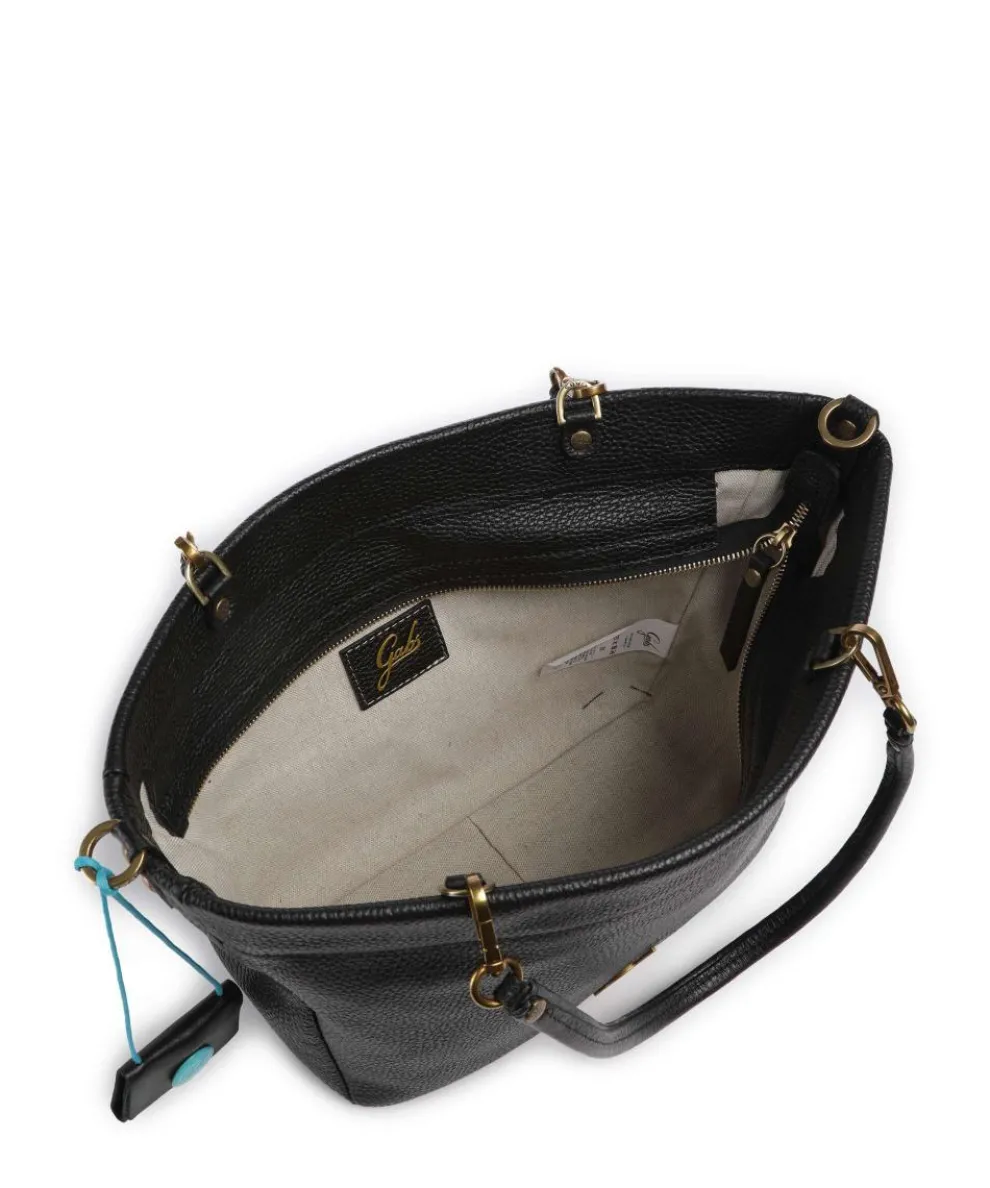 Aruba Vale Shoulder bag grained calfskin black