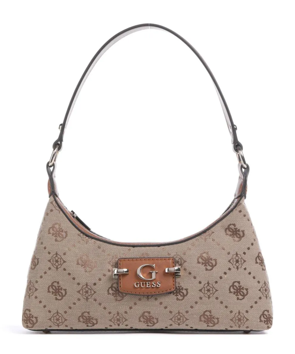 Neda 4G Peony Logo Shoulder bag polyester light brown
