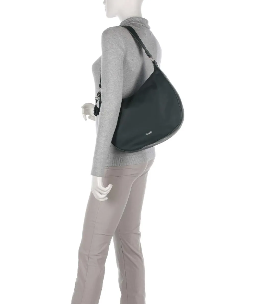 Yuna YU110 Hobo bag imitation leather dark green