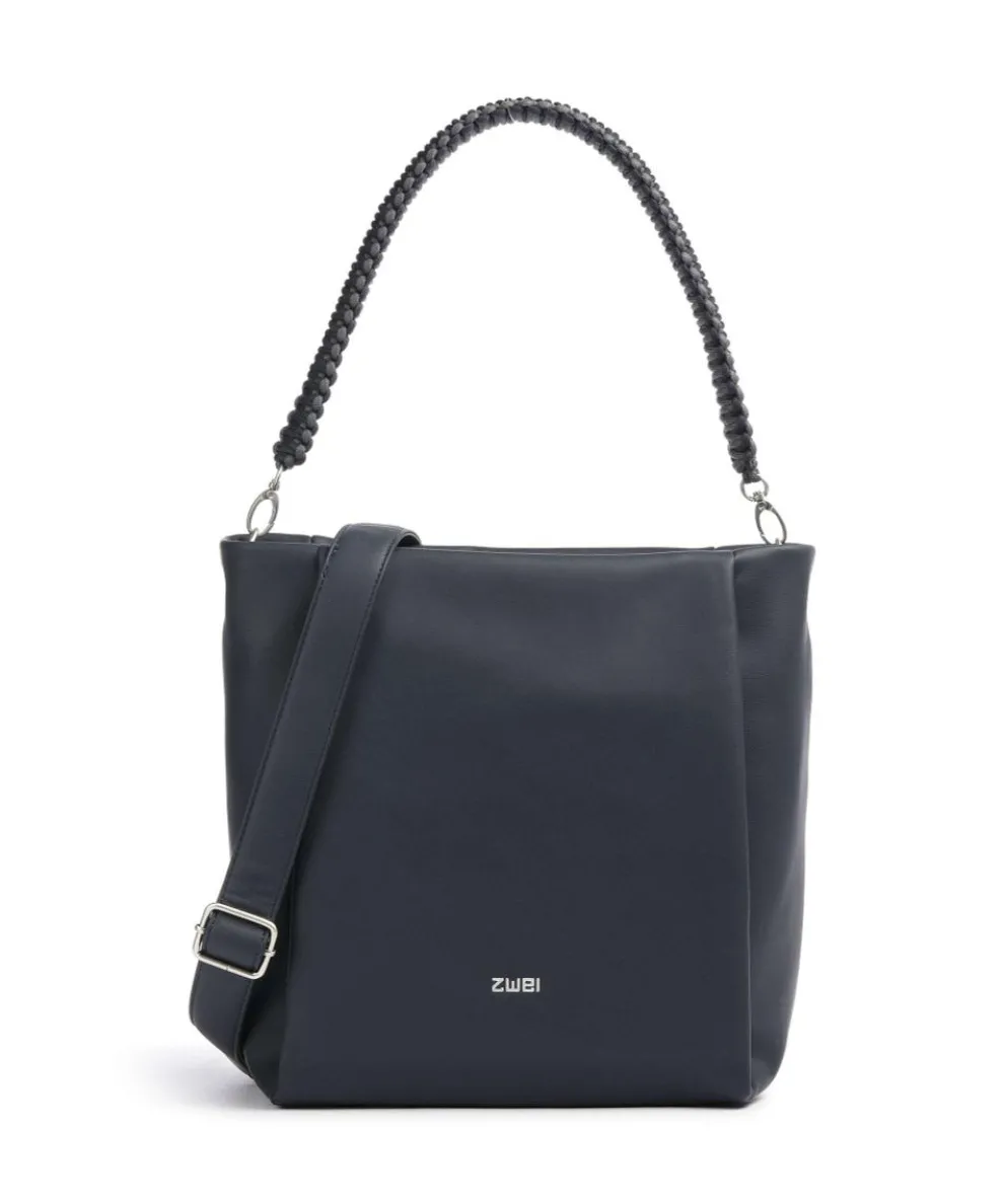Yuna YU120 Hobo bag imitation leather dark blue