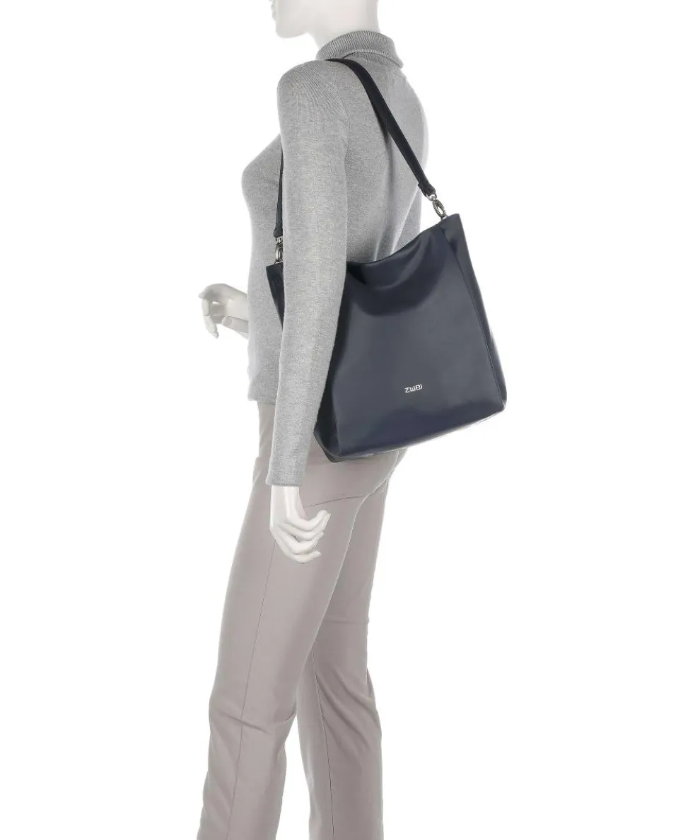 Yuna YU120 Hobo bag imitation leather dark blue