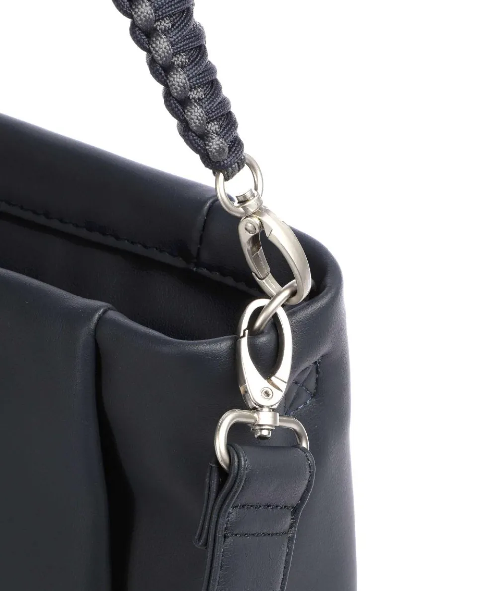 Yuna YU120 Hobo bag imitation leather dark blue