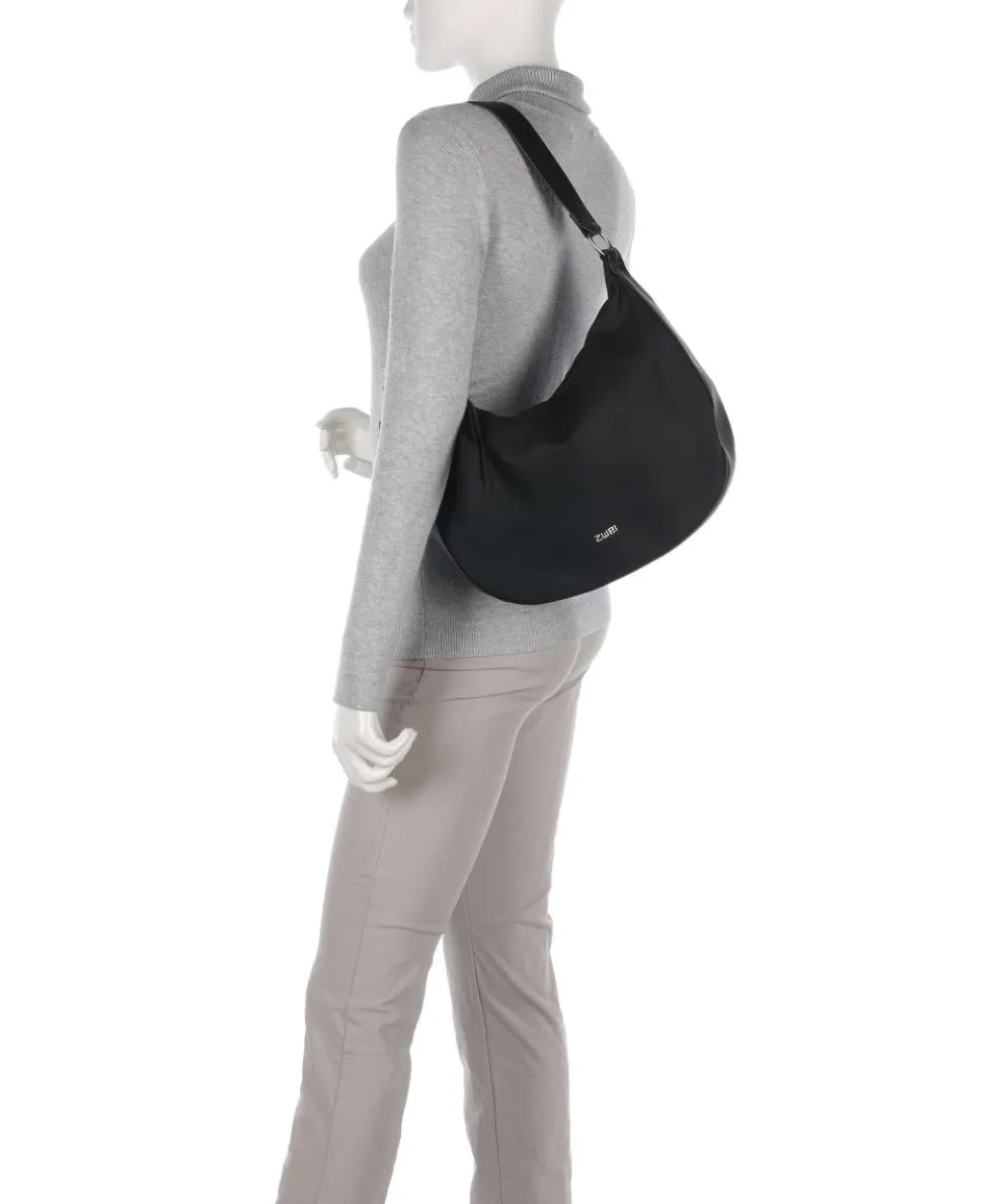 Yuna YU110 Hobo bag imitation leather black