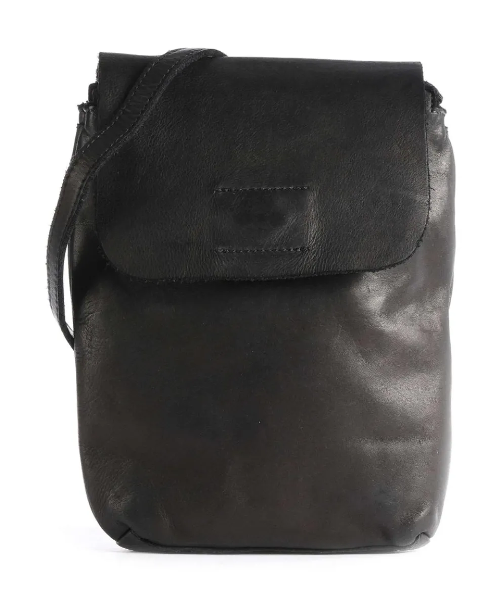 Submarine Crossbody bag cow leather black