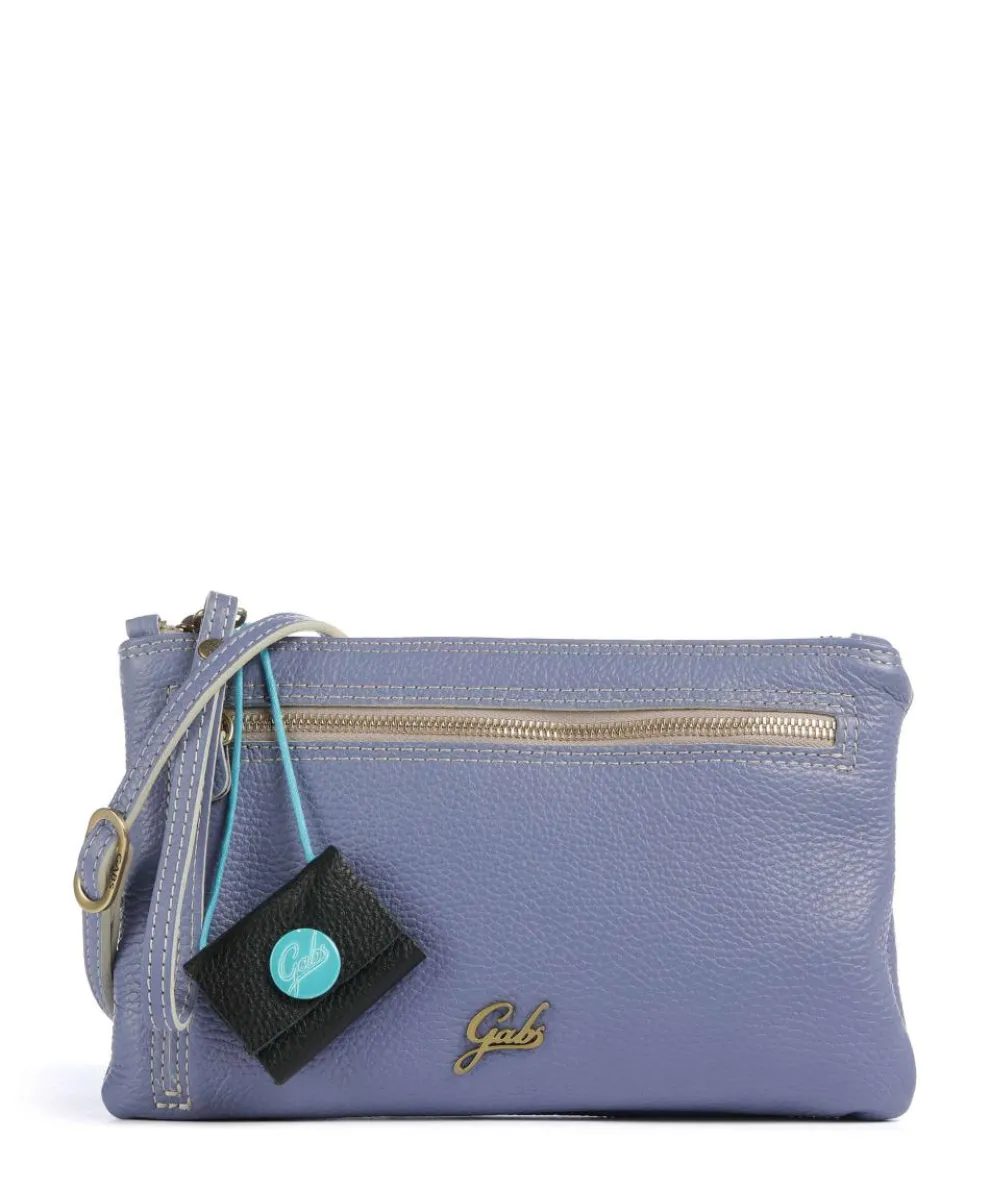 Zante Olly Crossbody bag grained calfskin violet