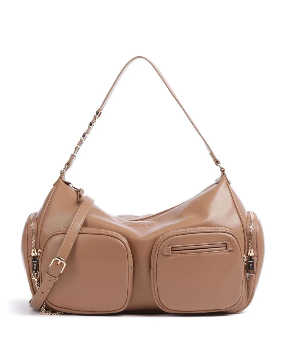 Garima Shoulder bag imitation leather brown