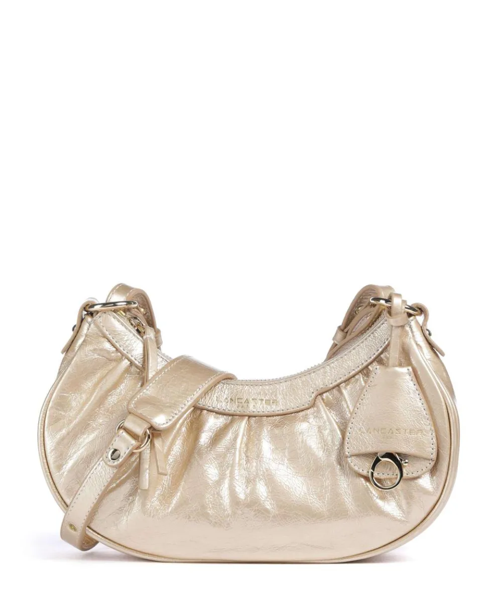 Rétro & Glam Crossbody bag fine grain cow leather gold