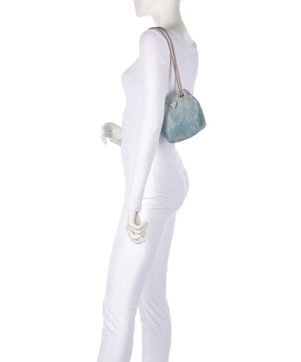 Zalina Shoulder bag aluminum light blue