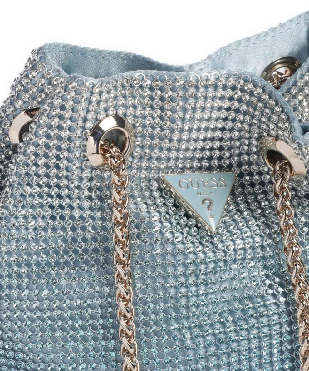 Zalina Shoulder bag aluminum light blue