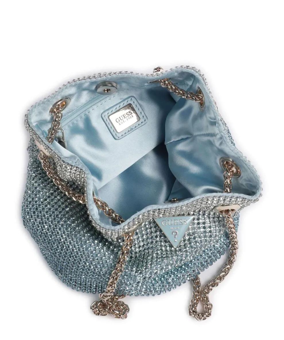 Zalina Shoulder bag aluminum light blue