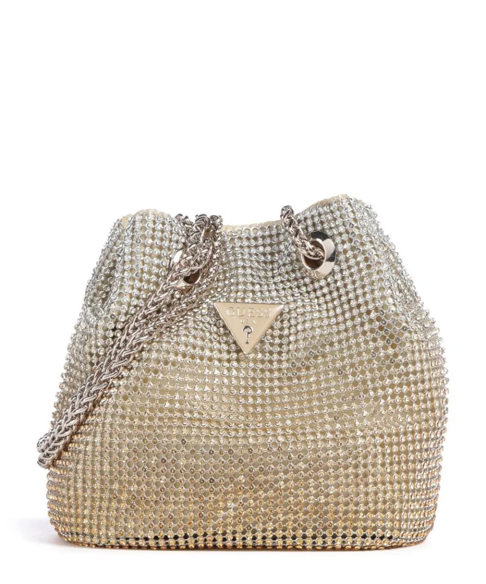 Zalina Shoulder bag aluminum gold