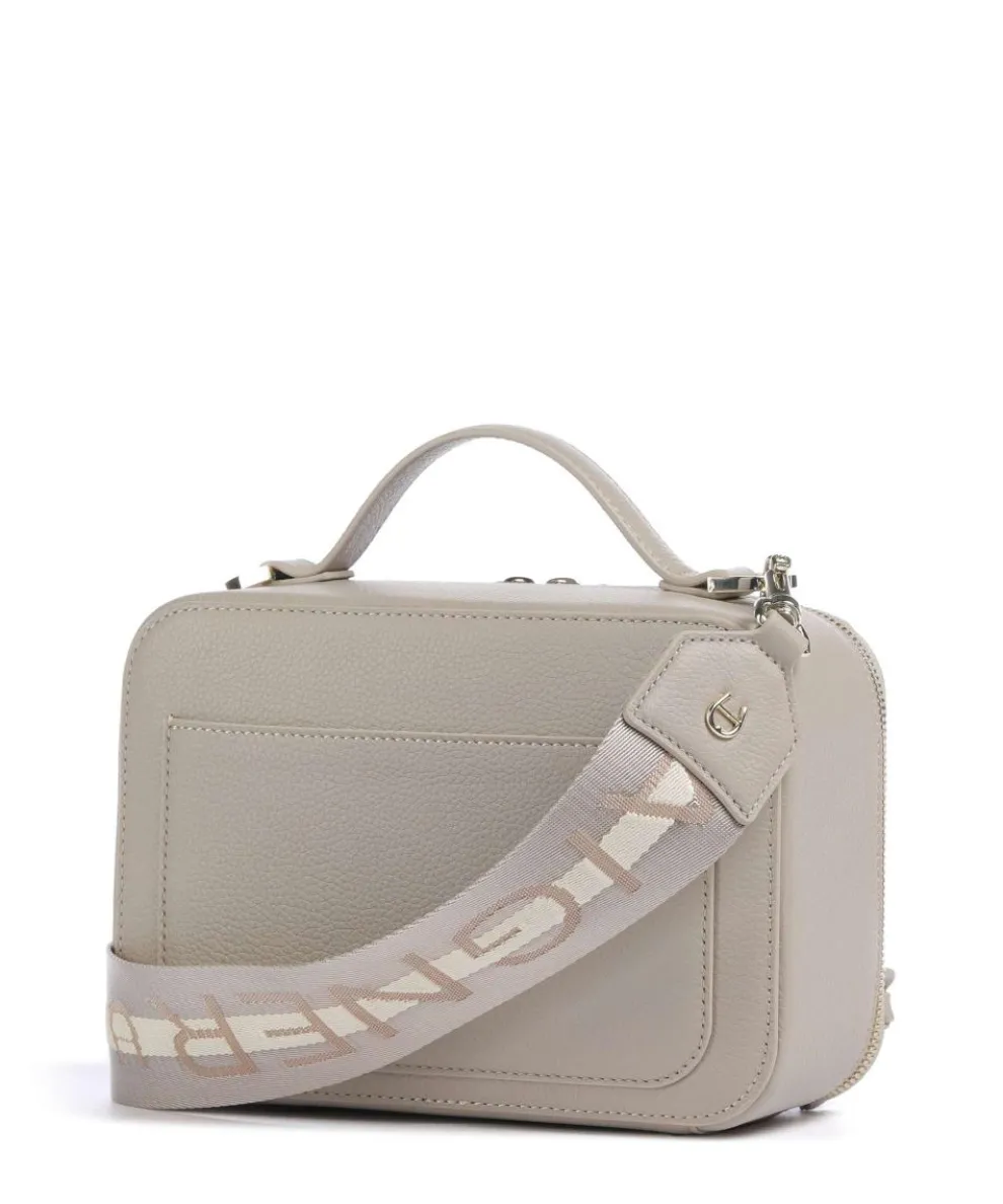 Zita S Crossbody bag grained cow leather beige