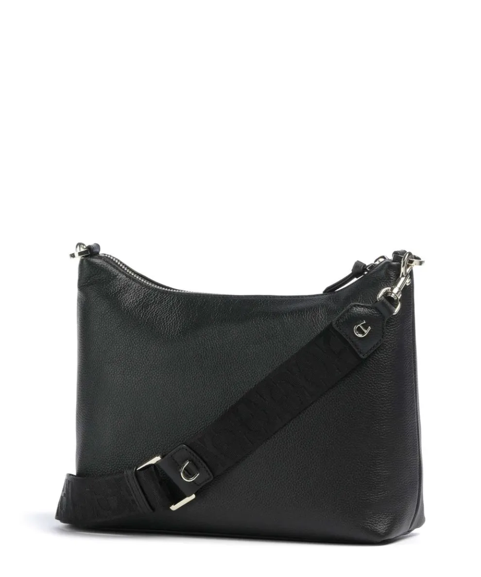 Zita S Crossbody bag grained cow leather black