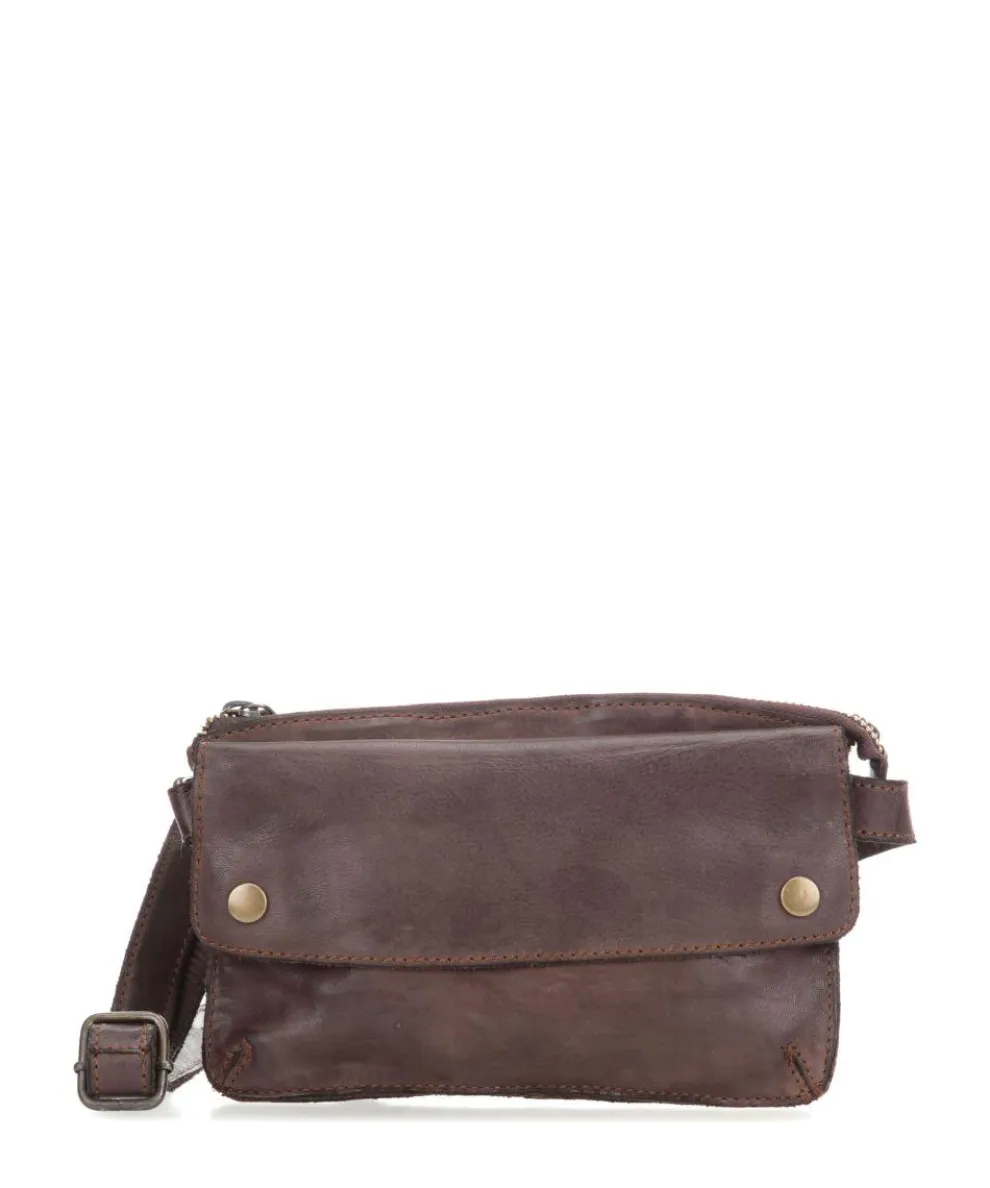 Submarine Crossbody bag fine grain cow leather brown