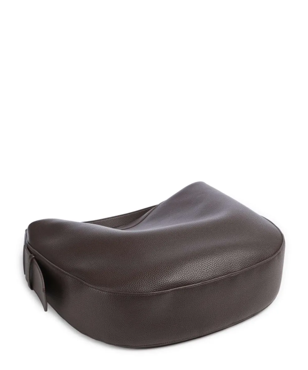 Susie L Hobo bag imitation leather dark brown