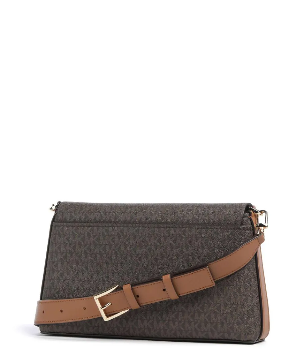 Nessa Large Shoulder bag imitation leather dark brown