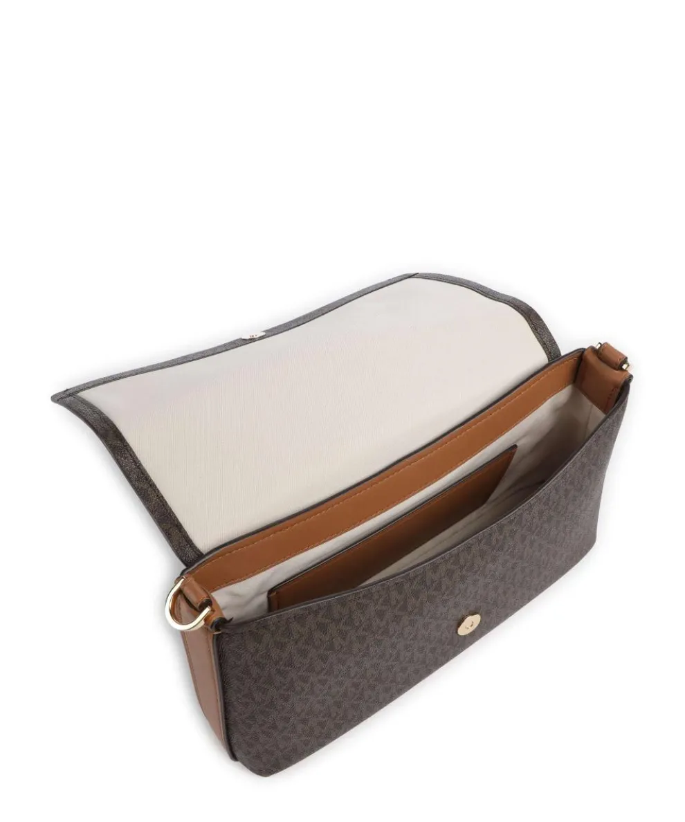 Nessa Large Shoulder bag imitation leather dark brown