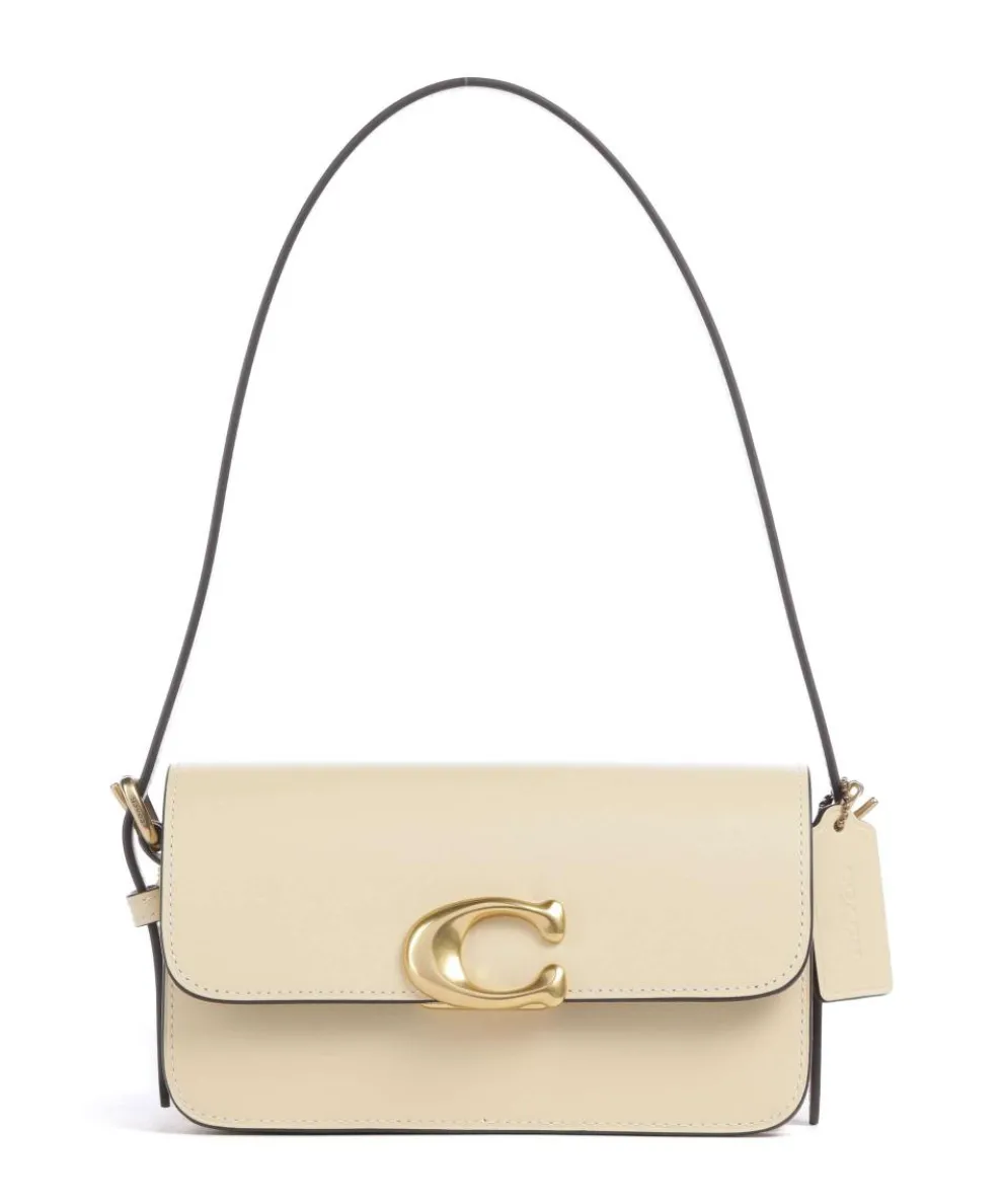 Zoe Shoulder bag fine grain cow leather vanilla yellow