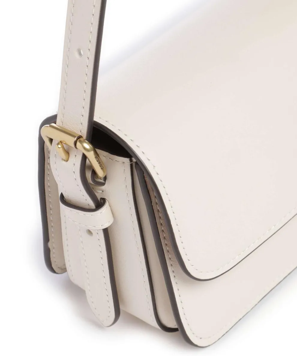 Zoe Shoulder bag fine grain cow leather cream