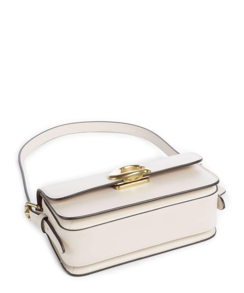 Zoe Shoulder bag fine grain cow leather cream