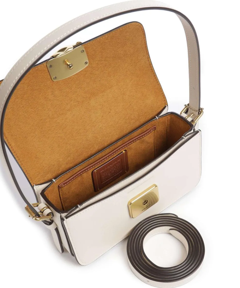 Zoe Shoulder bag fine grain cow leather cream