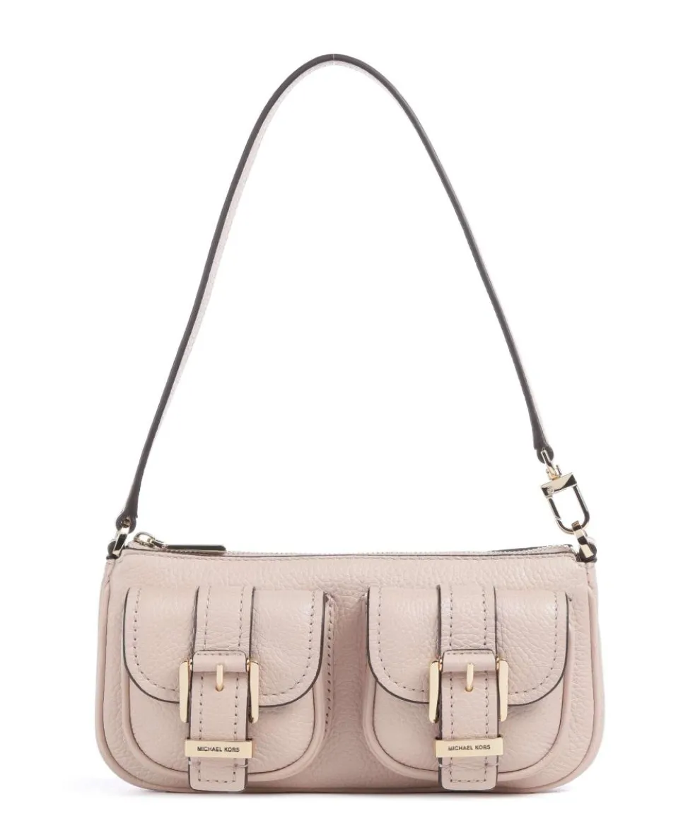 Zoe Small Shoulder bag grained cow leather antique pink
