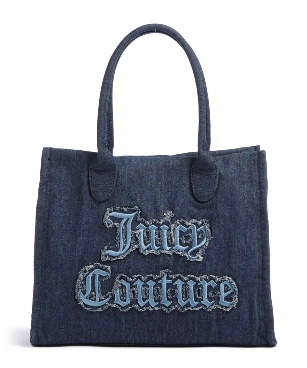 Iris Distressed L Tote bag cotton jeans